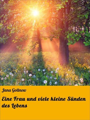 cover image of Eine Frau und viele kleine Sünden des Lebens